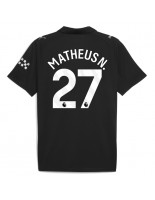 Manchester City Matheus Nunes #27 Venkovní Dres 2025-26 Krátký Rukáv